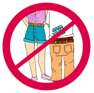 Teachers should take action for inappropriate school attire
