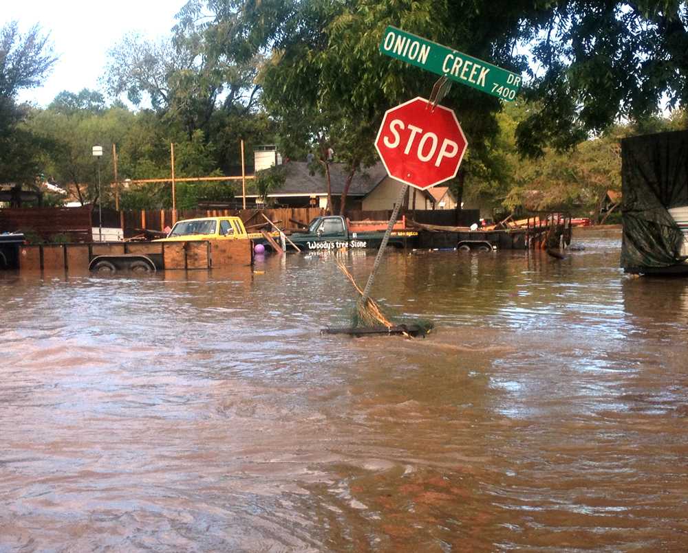 Water took over neighborhoods on the early morning of Oct. 31. “In some places the water rose up to five feet (over street level),” senior Christian Martinez said. Many Akins students living in these neighborhoods lost almost everything forcing them to start over, leaving some students without a home.