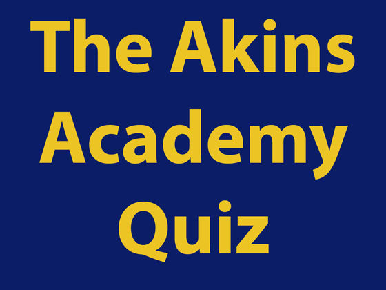 What Akins Academy are You?