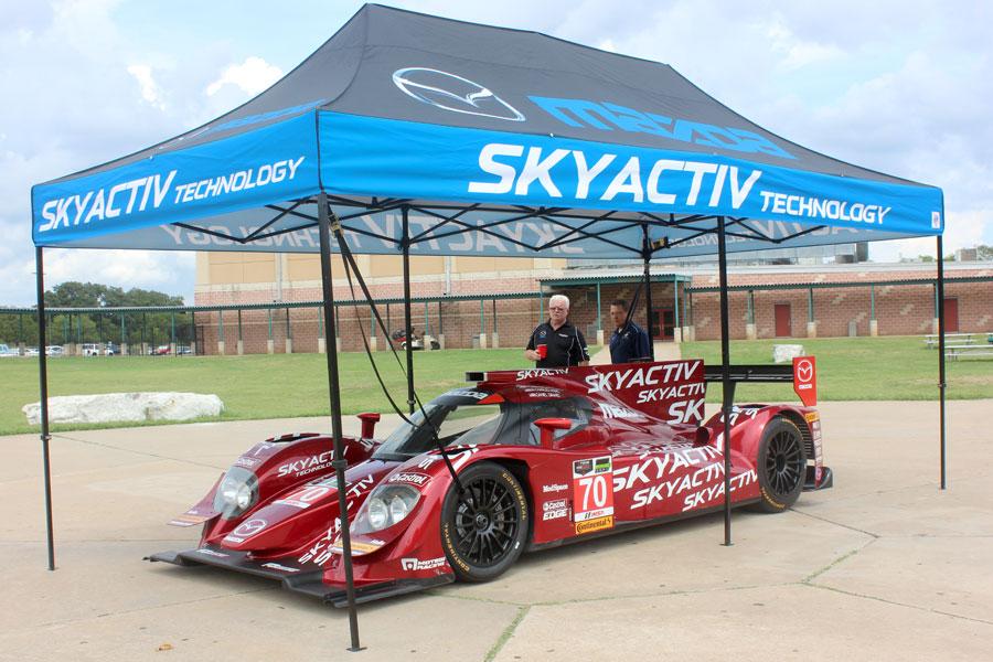 Mazda Motor Sports conducts presentation for STEM students
