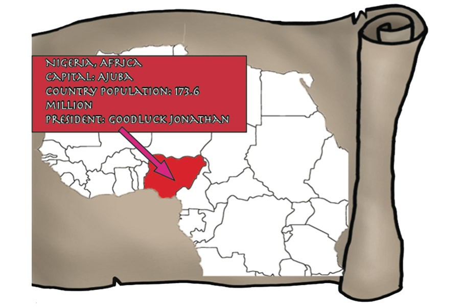 Nigeria-Map