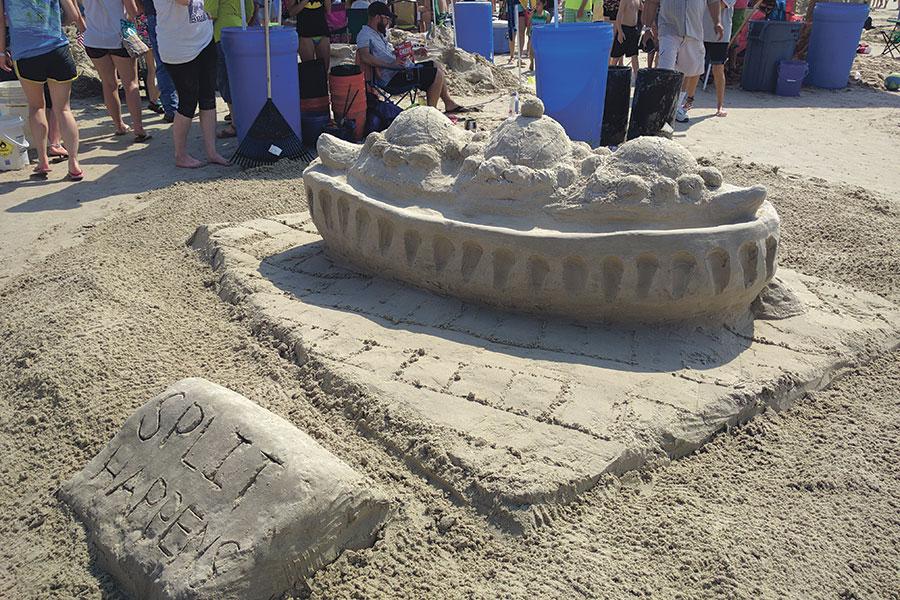 Ceramics classes return to sand sculpting competition – The Eagle's Eye