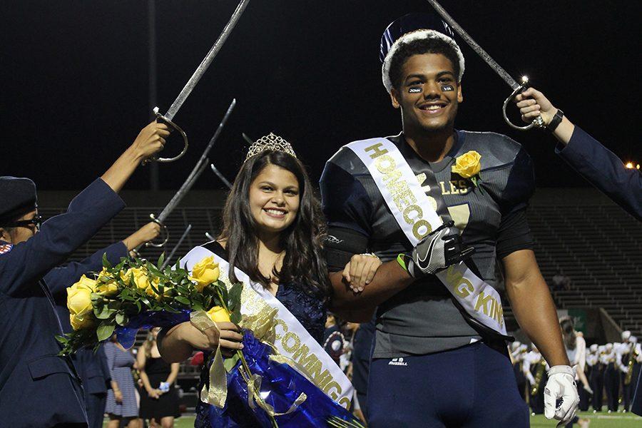 Homecoming Queen And Kind : Logan Beltran And Demarcus Cabezas (12th)