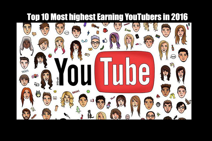 Top 10 Most Highest Earning YouTubers in 2016