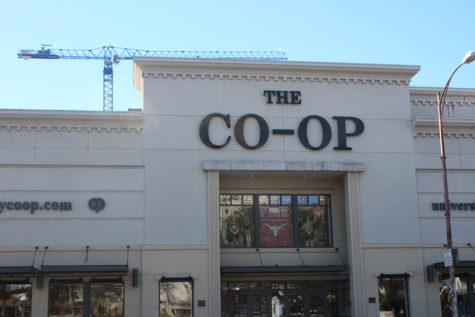 The University CO-OP is a popular destination for UT enthusiasts to buy longhorn gear