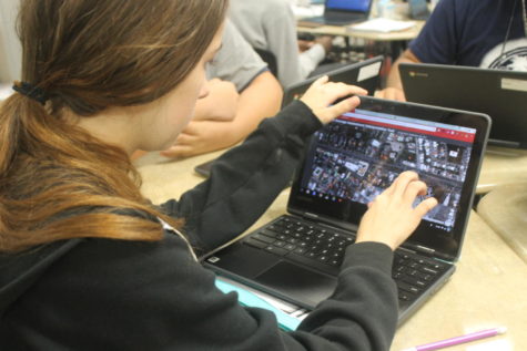 AP Geography classes use mapping software to supply aid