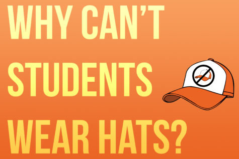 Why are students not allowed to wear hats on campus and in class?