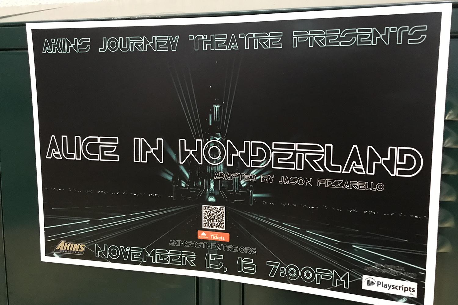 AJT presents its children’s show Alice in Wonderland this weekend. Tickets are $5 online now.