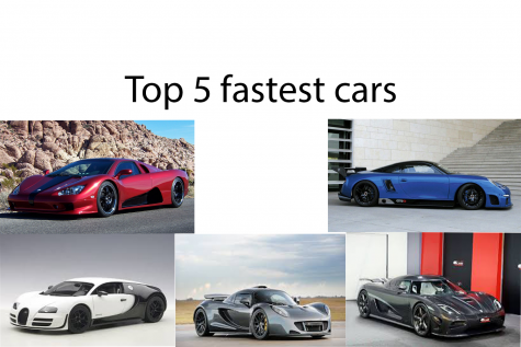 Top 5 fastest cars