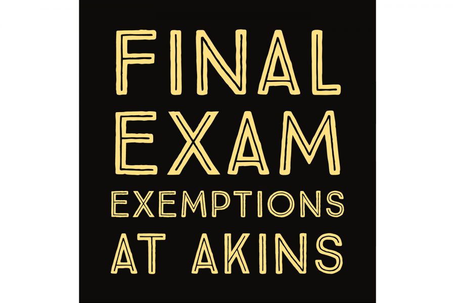 Final exam exemption comes to Akins, adds incentive