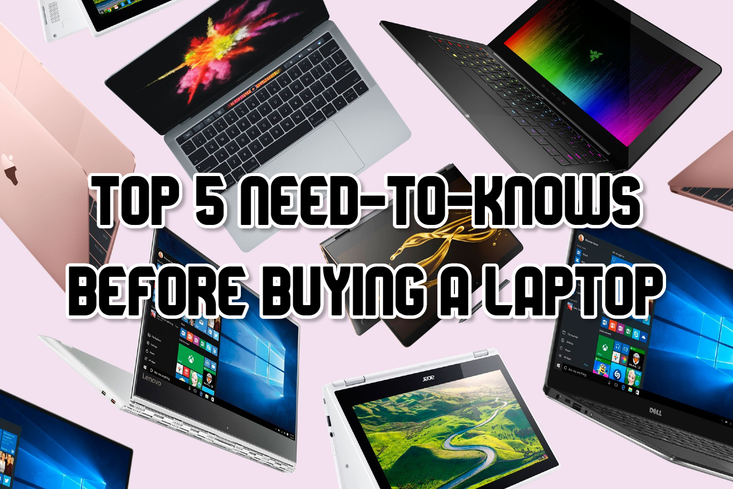5 things to consider when buying a laptop for your child