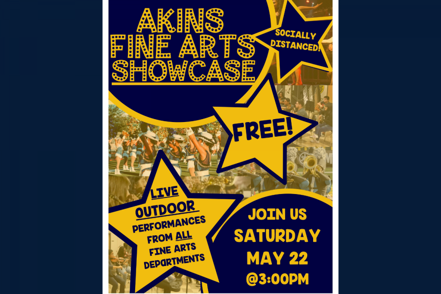 Akins Fine Arts department hosts outdoor showcase event on Saturday