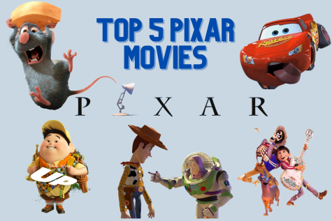 Top 5 Pixar Movies