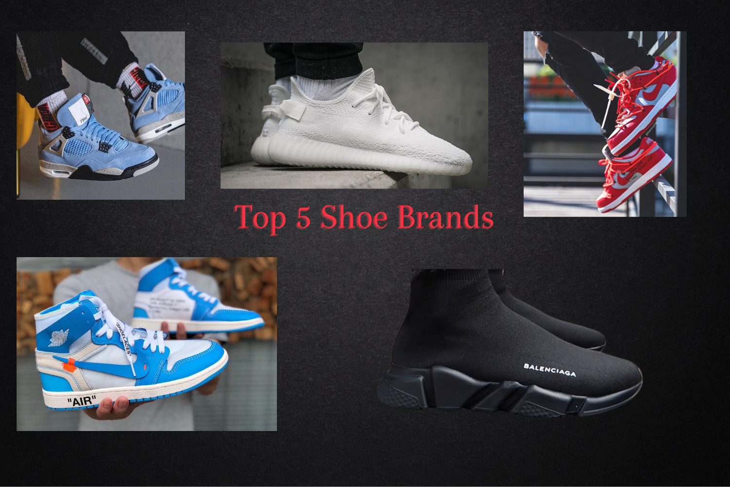 Top 5 shoe brands – The Eagle's Eye