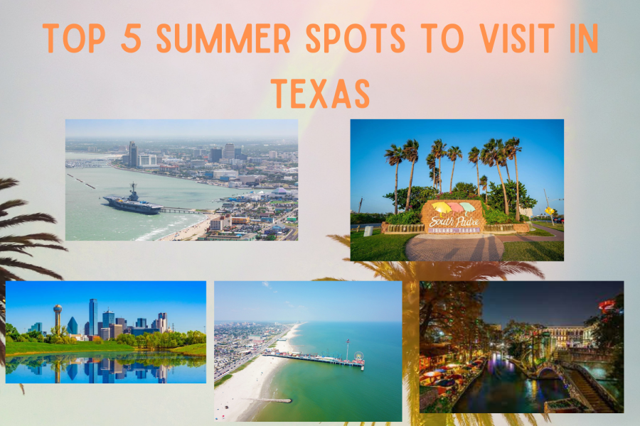 Top 5 summer spots to visit in texas