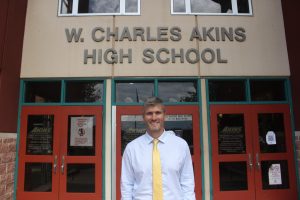 Michael Herbin was selected as the new principal of Akins Early College High School in the summer of 2022. Previously, he served as the principal of Bedichek Middle School, whose students feed into Akins.