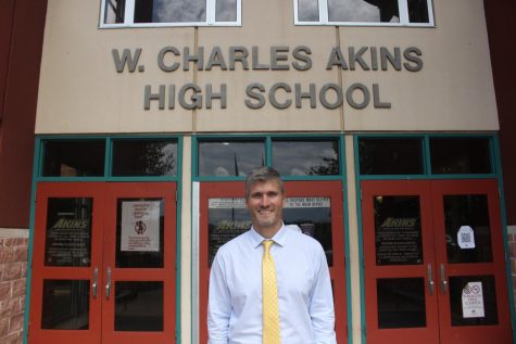 Michael Herbin was selected as the new principal of Akins Early College High School this summer. Previously, he served as the principal of Bedichek Middle School, whose students feed into Akins.