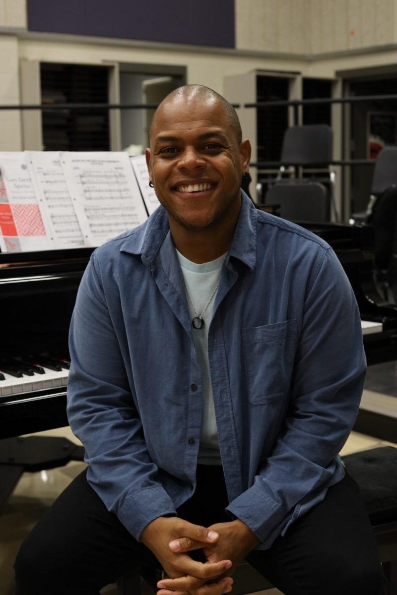 Andre Jackson became the director of the Akins Choir after teaching choir and singing in various capacities for the last eight years.