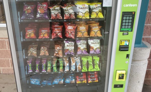 Students are excited to have new vending machines on campus to be able to buy snacks and drinks on campus.