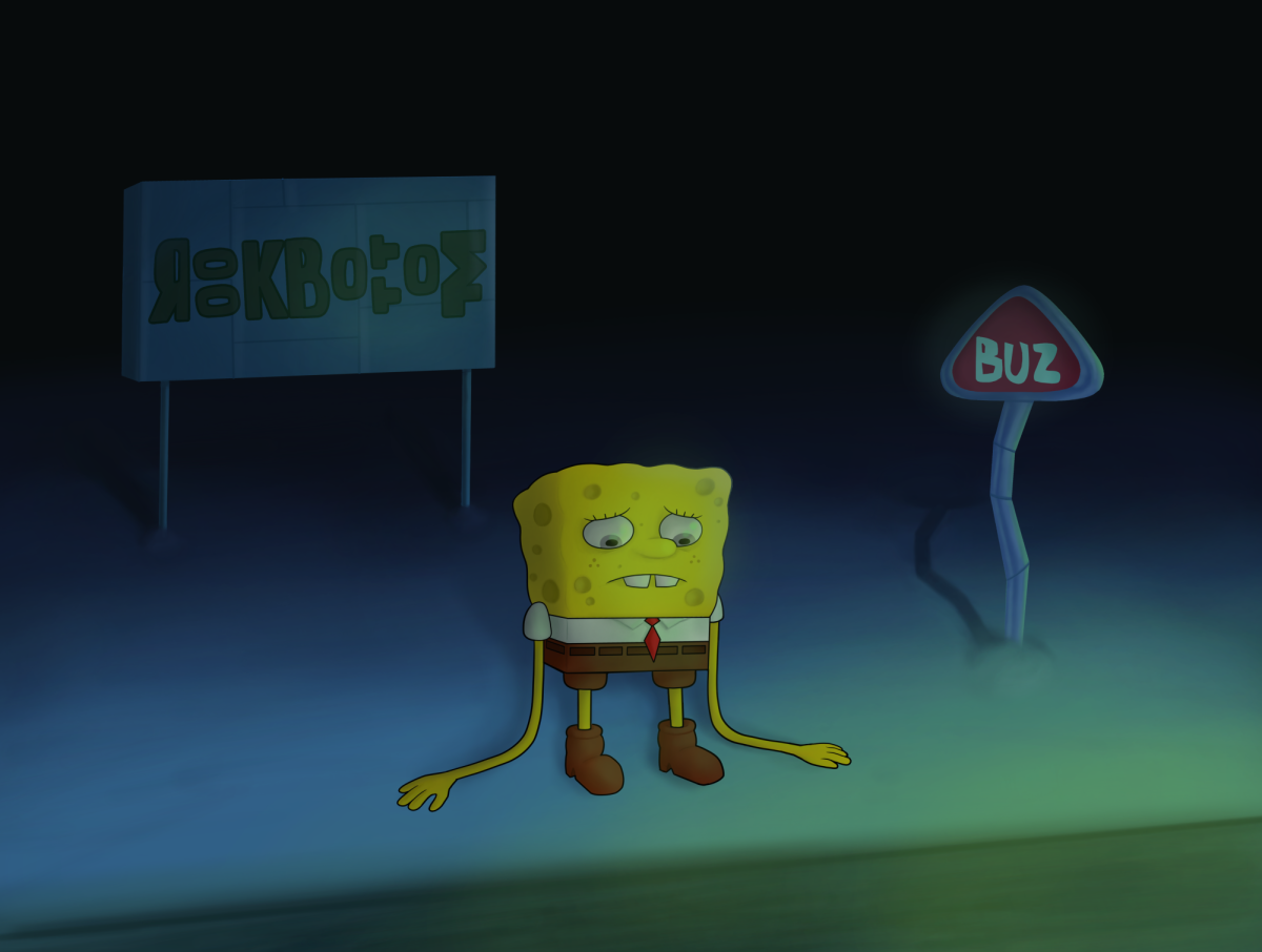 Spongebob at Rock Bottom