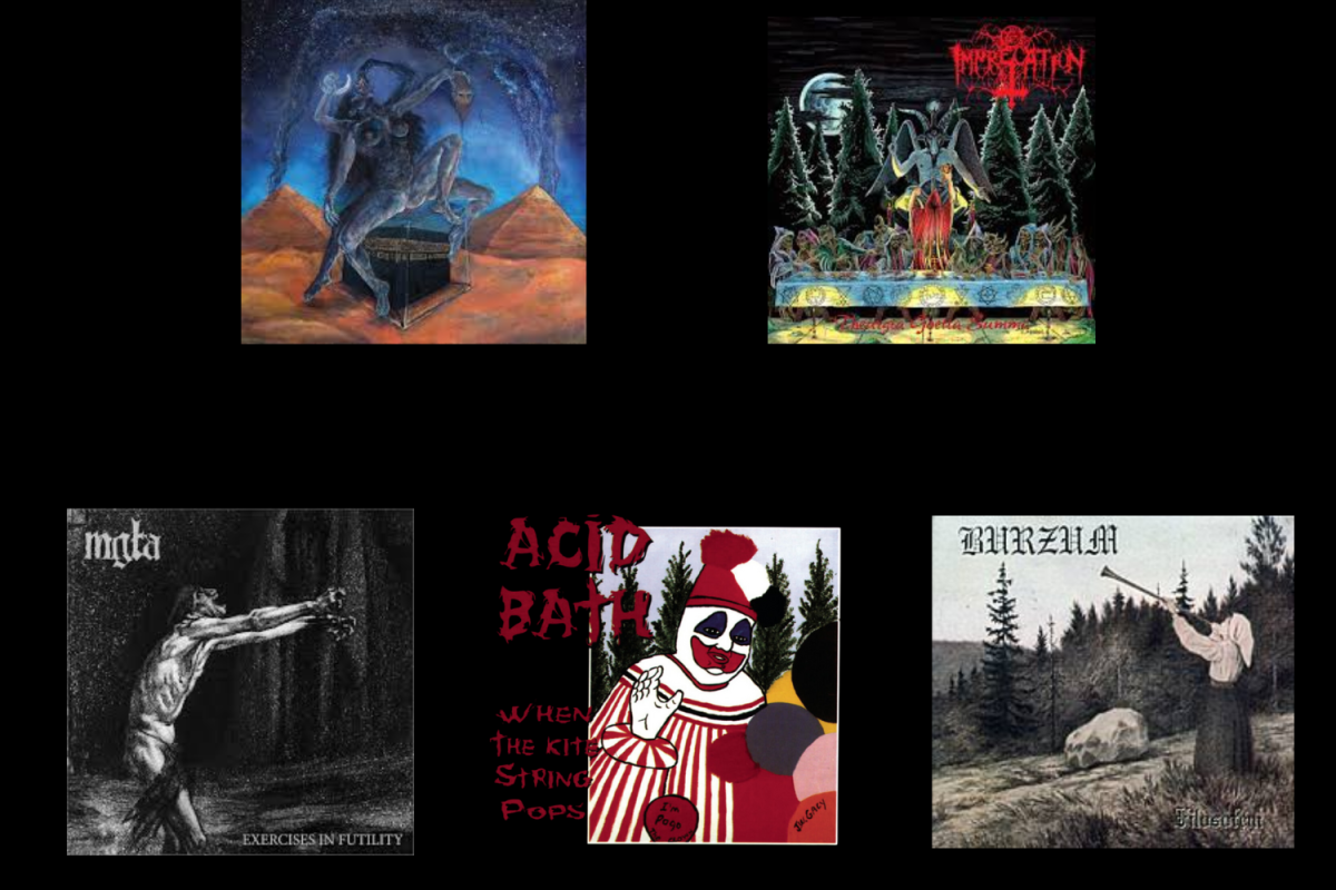 Graphic for the 5 albums